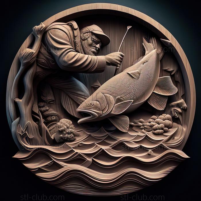 3D model st fishing (STL)